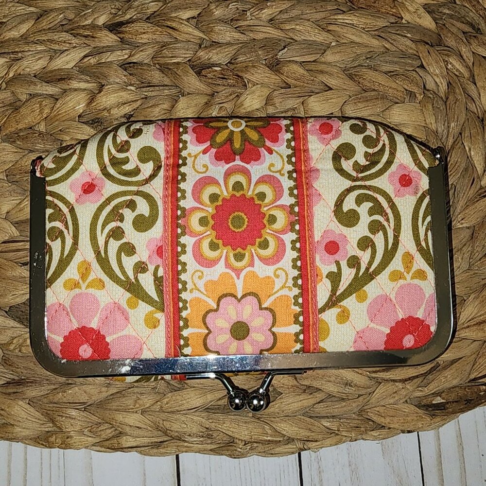 Vera Bradley Folkloric pattern Cosmetic Case